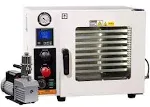 Ai UL/CSA 0.9 cu ft 110V Vacuum Oven 5-Sided Heating with 9 CFM Vacuum Pump