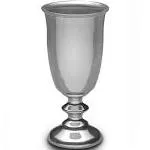 Wilton Armetale Wine Goblet , silver -, 1 Count (Pack of 1)