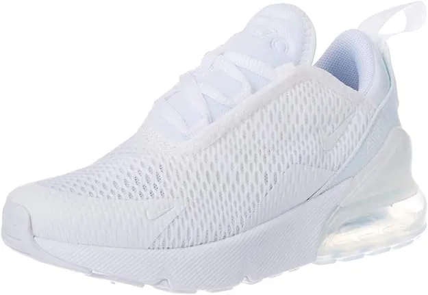 Kids' Nike Air Max 270 Shoes 1 White