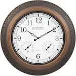 Atomic Metal Wall Clock 433-3256A