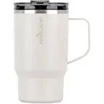 Vacuum Insulated Stainless Steel Hot1 Mug with Lid and Handle, Linen, 18 oz.