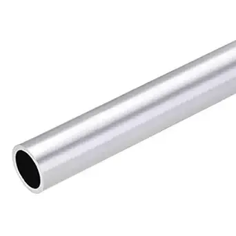 uxcell 6063 Aluminum Round Tube, 25mm OD 20mm Inner Dia 300mm Length Seamless Straight Tubing