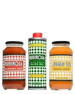 RUBIROSA Signature Cucina Combo Extra Virgin Olive Oil, Vodka Sauce, Marinara Sauce I Cold Pressed Italian EVOO I Vodka Pasta Sauce I Tomato Sauce (25 oz Marinara & Vodka Sauce, 500ml Olive Oil)