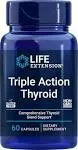 Life Extension , Triple Action Thyroid, 60 Kapseln