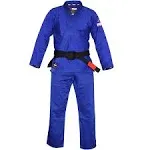 FUJI Lightweight Brazilian Style Jiu Jitsu Uniform, BJJ Uniform with Pearl Weave Fabric Jacket and Bungee Drawstrings