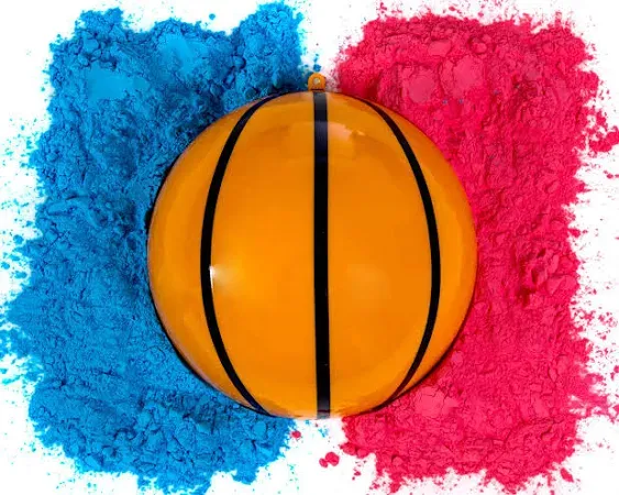 Gender Reveal Basketball - Pink  Kit