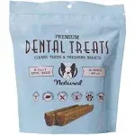 Natural Dog Company, Premium Dental Treats, For Dogs, All Ages, 18 Dental Treats, 14 oz (397 ml), NLD-00094