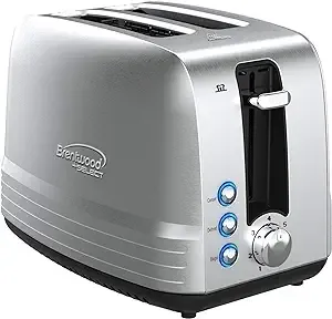 Brentwood Select Extra Wide 2-Slot Stainless Steel Toaster 985116821M