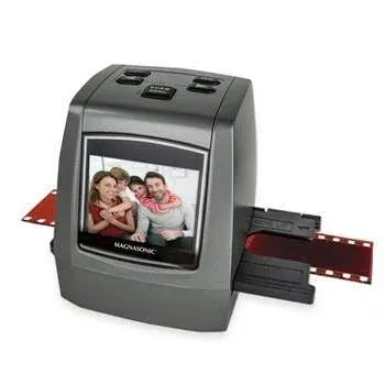 Magnasonic All-in-One High Resolution 22MP Film Scanner Vibrant 2.4" LCD Screen ...