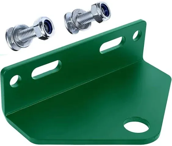 Noa Store | 5 Inch Lawn Mower Ball Hitch - Universal Zero Turn Trailer Hitch - Heavy-Duty Alloy Steel - Mower Hitch Adapter Accessory for Tractor - Including Installation Hardware (Green)