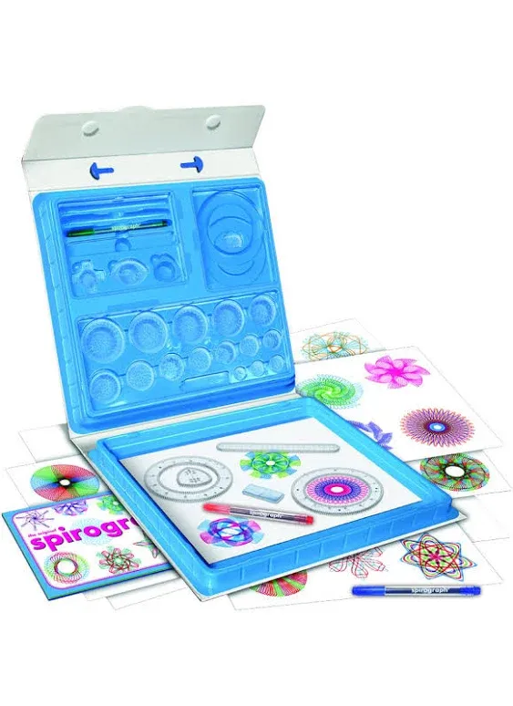 The Original Spirograph - Deluxe Set - Arts and Crafts - Kids Aged 8 Years and Up - Gift for Boy or Girl