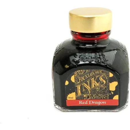 Diamine Red Dragon (80ml) Bottled Ink