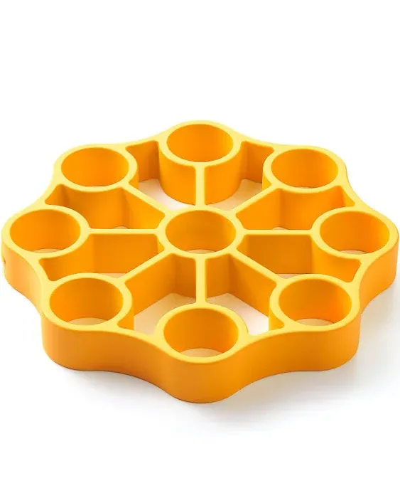 OXO Good Grips Silicone Egg Rack – One Size,Yellow