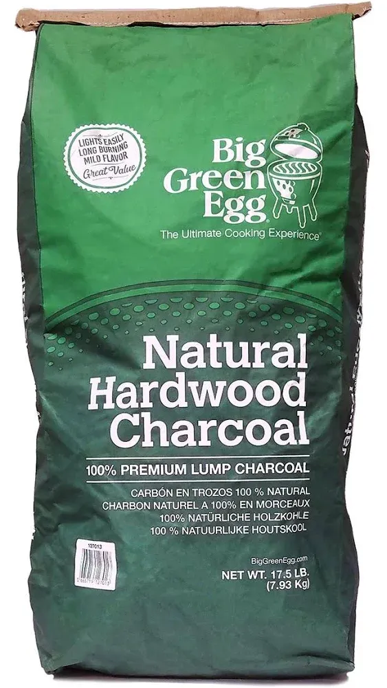 BGE 100% Natural Brazilian Lump Charcoal - Indigo Pool Patio BBQ