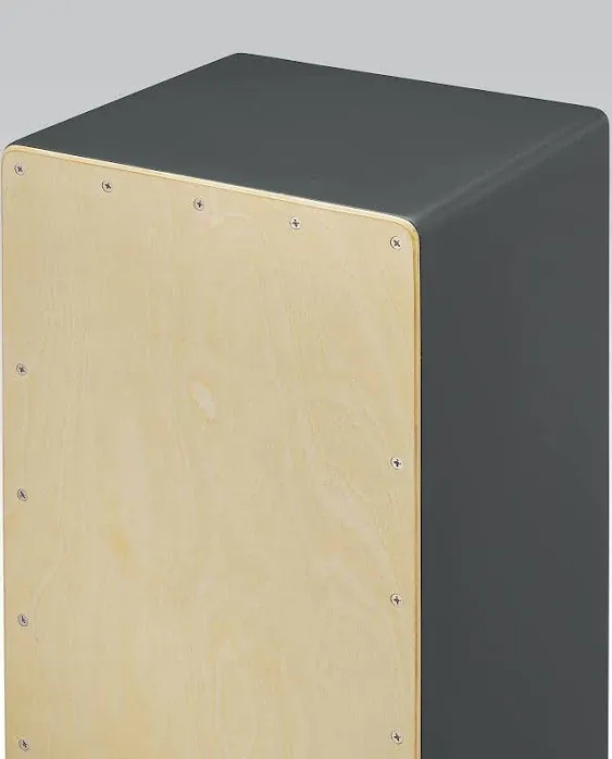 Latin Percussion Box Wire Cajon with Natural Faceplate, Gray (LP1428NYG)