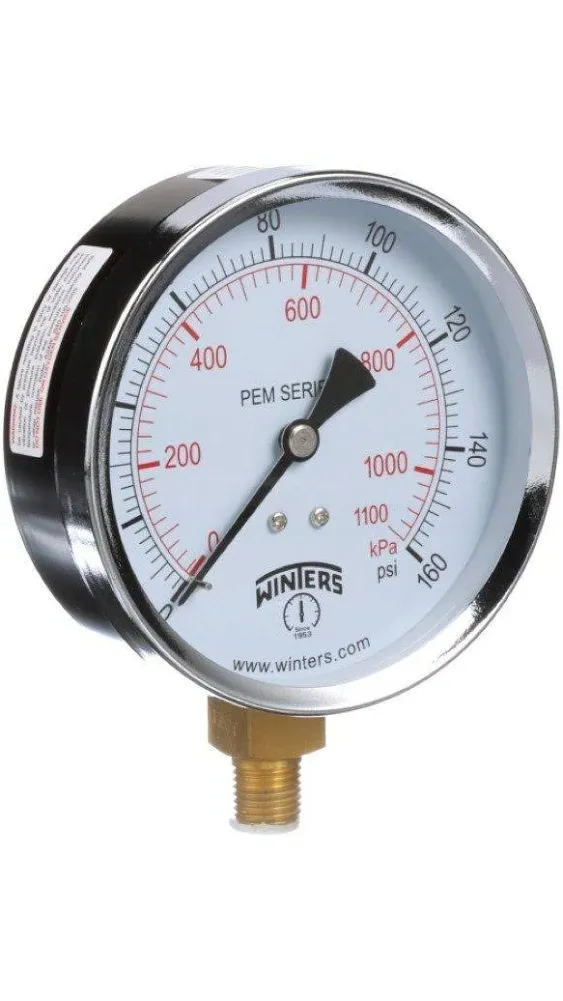 WINTERS PEM Series Steel Dual Scale