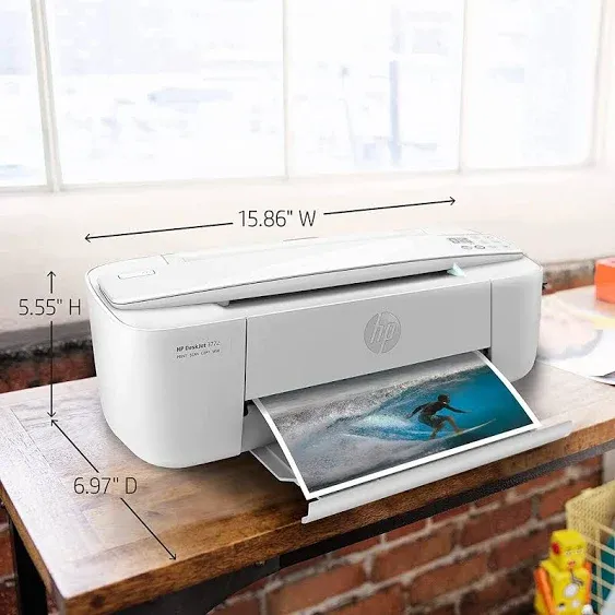 HP Deskjet Wireless Color Inkjet Printer W LCD, Print Scan Copy & Mobile Printing ...