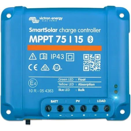 Victron Energy - SmartSolar MPPT 75/15 Charge Controller