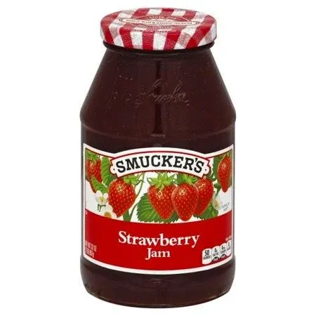 (2 pack) Smucker's Strawberry Jam, 32 Ounces