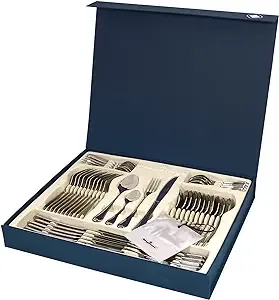 Magefesa Cordoba 48 Piece Stainless Steel Flatware Set