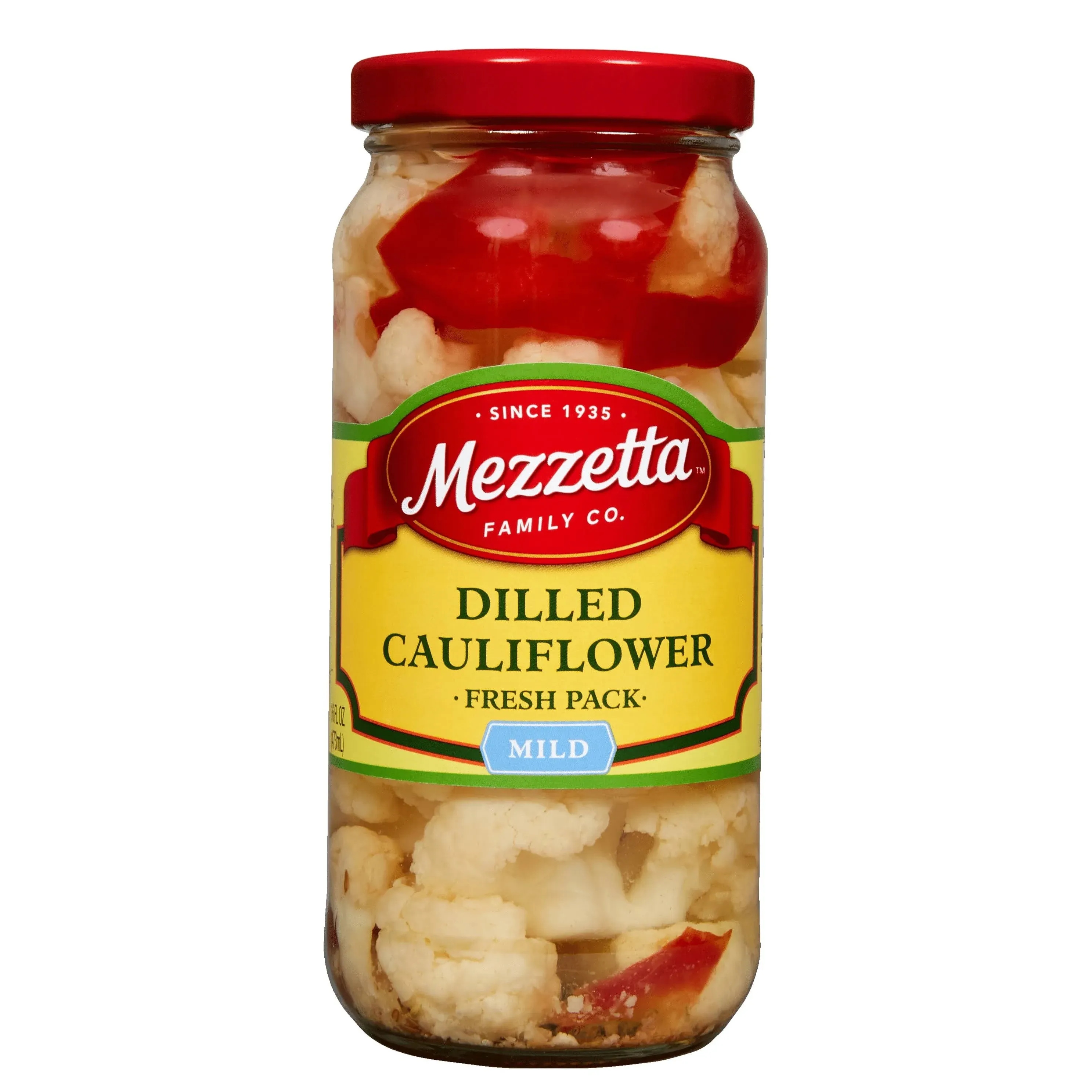 Mezzetta Cauliflower, Dilled, Mild, Fresh Pack - 16 fl oz