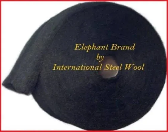 Elephant Brand #0000 Steel Wool, 5 lb Roll