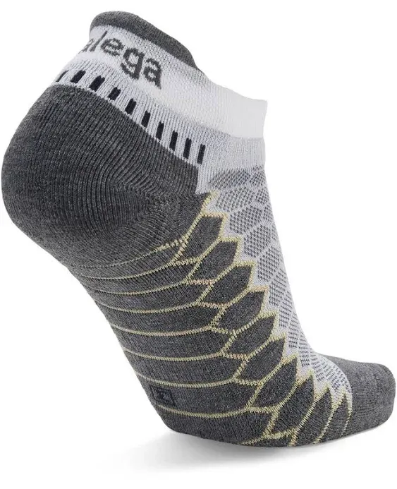 Balega Unisex Adult Silver Compression Fit Performance No Show Athletic Running Socks (1 Pair)