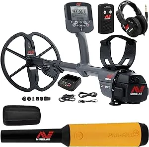 Minelab CTX 3030 Ultimate Waterproof Metal Detector with Minelab Pro Find 15 Pinpointer