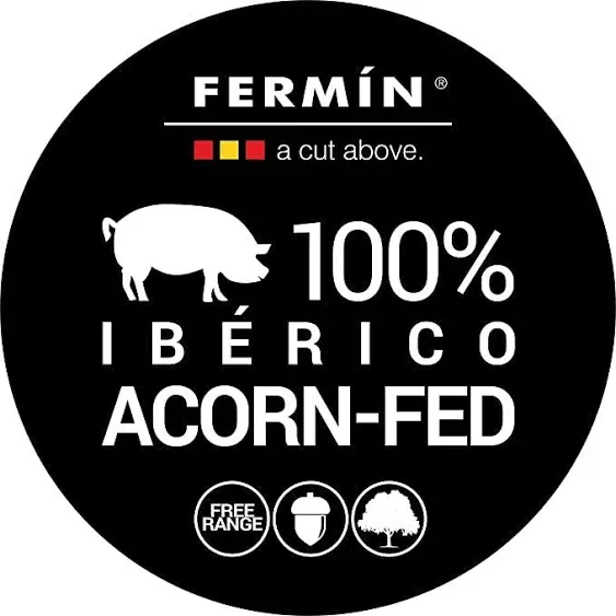 100 Acorn-fed Ham Sliced 2 oz 4 Pack Jamon de Bellota 100 Iberico Loncheado 2 oz ...