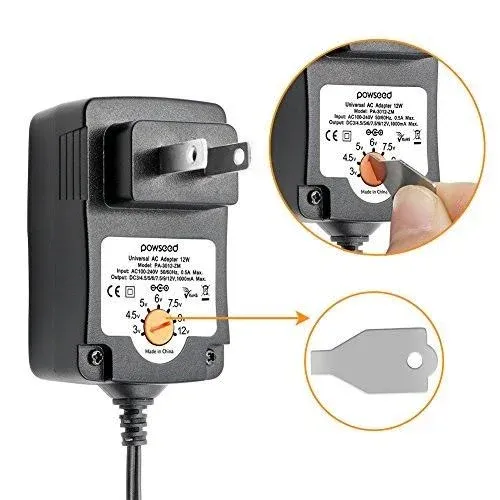 Powseed Adapter Switching Adjustable Electronics