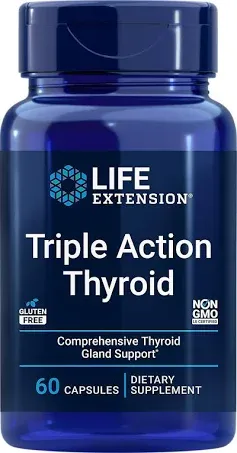 Life Extension Thyroïde Triple Action 60 capsules