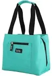 Nicole Miller of New York Insulated Lunch Cooler 11&#034; Lunch Tote (Turquoise)