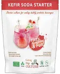 Cutting Edge Cultures Kefir Soda Starter Culture Bubbly Probiotic Fermented Beverage Cutting Edge