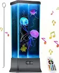 Cool Electric Jellyfish Lamp with Bluetooth Speaker Music Gift for Boys Girls...