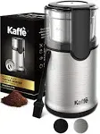 Electric Coffee Blade Grinder/Cleani<wbr/>ng Brush with 4.5oz Cup Stainless Steel