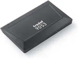 Trodat Ink Pad Business Stamp Pad, Black (Trodat 9053 Black Stamp Pad)