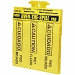 Over-The-Spill Pad Tablet with Medium Spill Pads, Yellow, 22/Pack