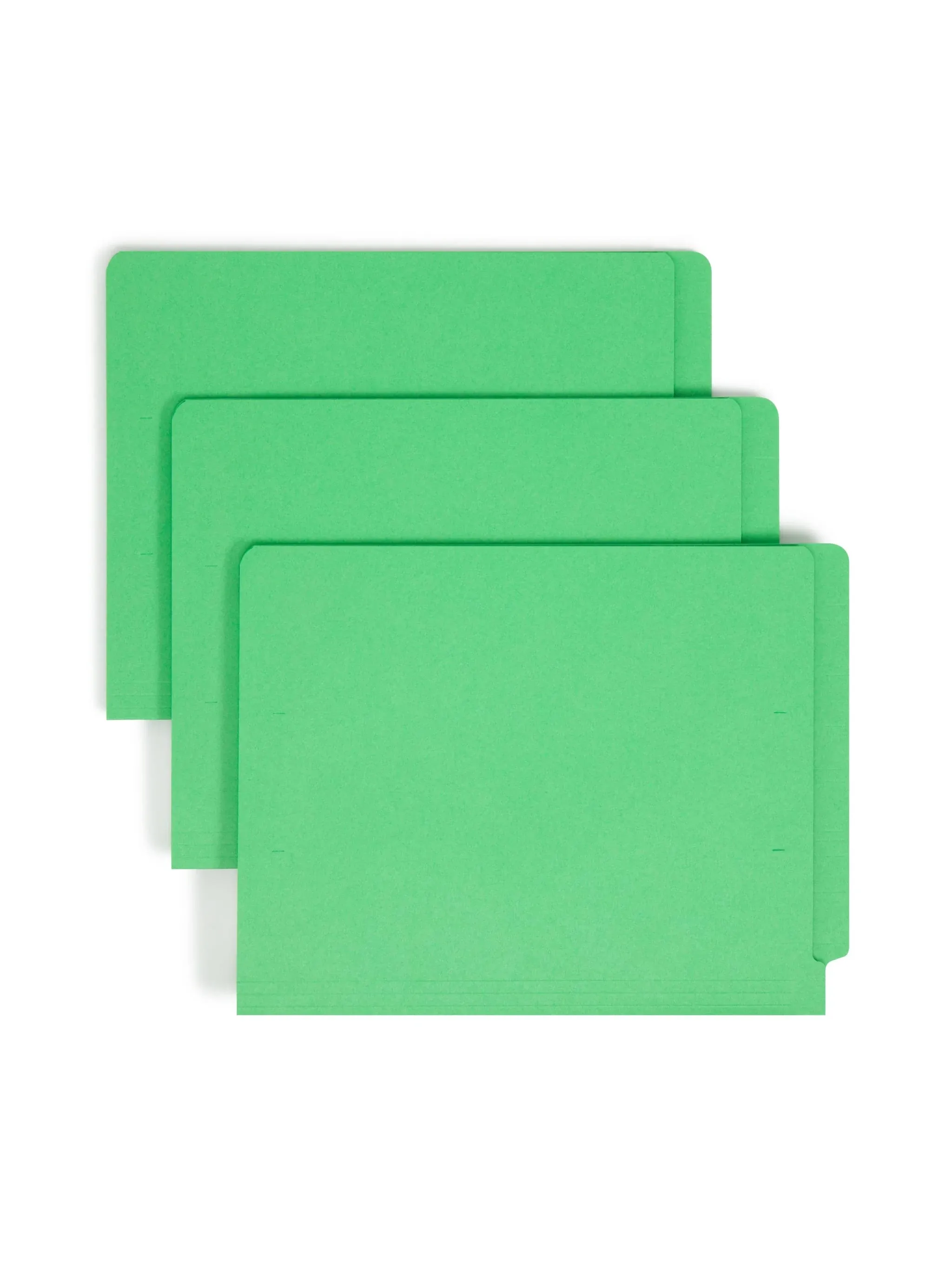 Smead Shelf-Master® Reinforced Tab End Tab File Folders, Straight-Cut Tab