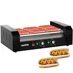 WantJoin Hot Dog Grill Machine, Commercial Electric Hot Dog roller Sausage Ma...