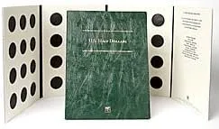 Littleton Folder LCFHD For Collecting US Half Dollar Coins Blank Mini Album