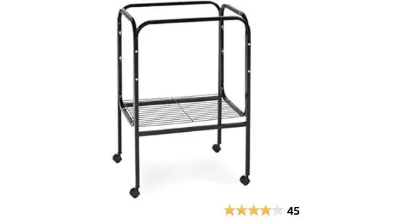 Prevue Pet Bird Cage Stand Black Sp444blk