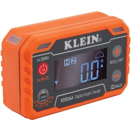 Klein Tools Digital Angle Gauge with Angle Alert, Model 935DAA*