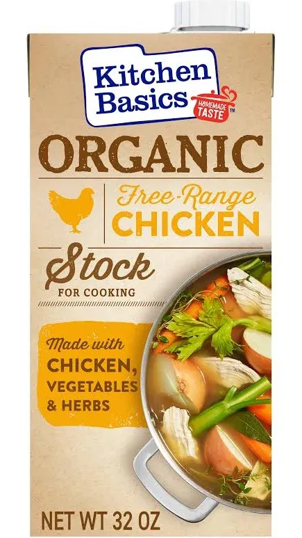 Kitchen Basics Organic Free Range Chicken Stock