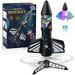 Rocket Launcher for Kids, Self-Launching Motorized Air Rocket Toy, Outdoor Toys 