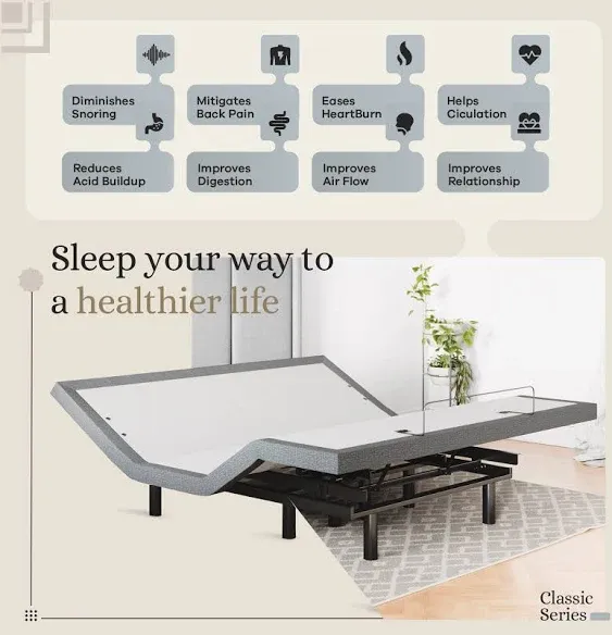 Adjustable Bed Base - King