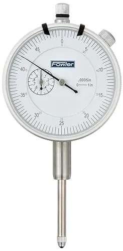 Fowler 52-520-129-0 ADG Dial Indicator with 0-2 Measuring Range