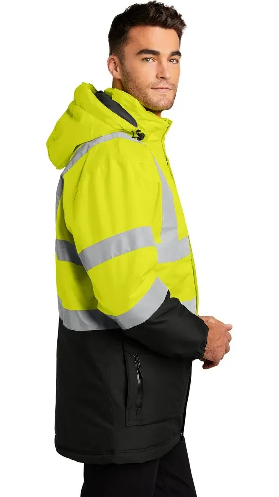 Port Authority ANSI 107 Class 3 Safety Heavyweight Parka