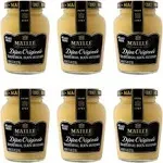 Maille Mustard, Dijon originale No Added Sulfites, 7.5 oz, 6 Count