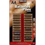 Kirkland Signature AA 1.5V Alkaline Batteries, 48 pack