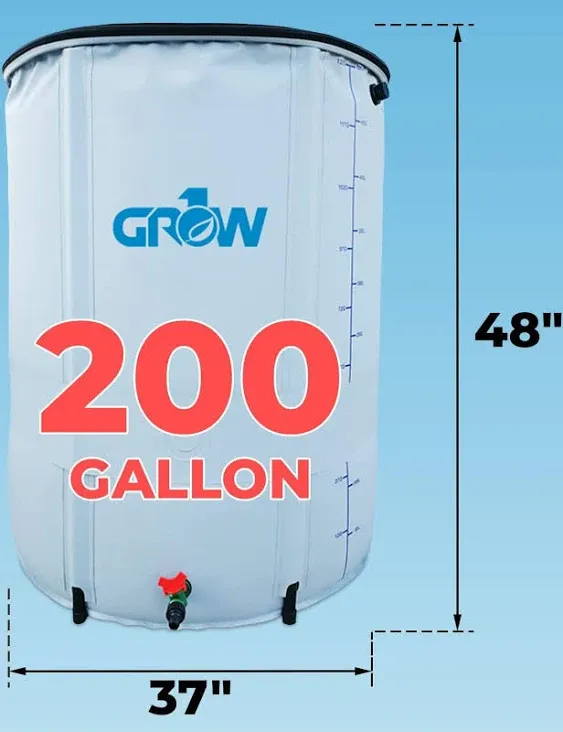 Grow1 Collapsible Reservoir - 200 Gallon